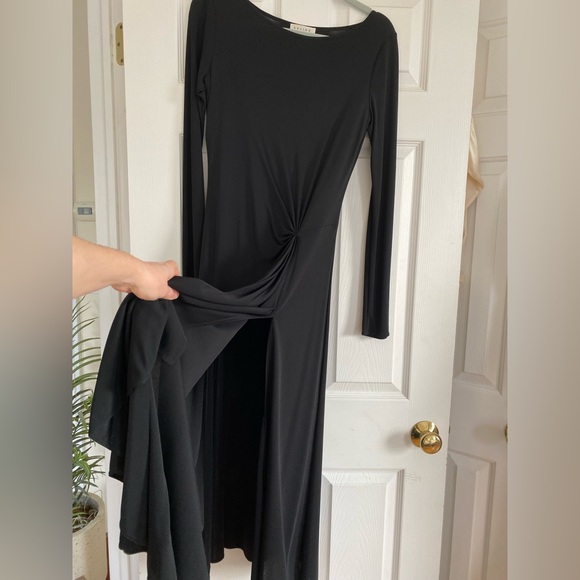 Celine Front Twist Slit Evening Dress Size 38 - Picture 12 of 16